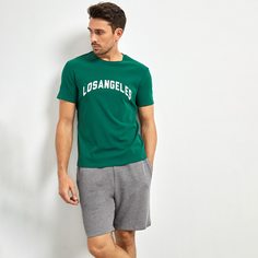 Мужские шорты и топ с текстовым принтом Shein