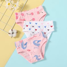 Сердечко Нижнее белье для девочек Shein