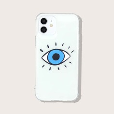 Чехол для телефона с принтом глаз Shein