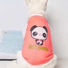 Мультяшный принт Майки для домашних животных Shein