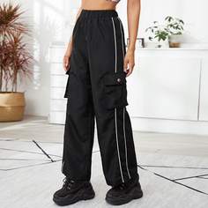 Модные брюки с карманом Shein