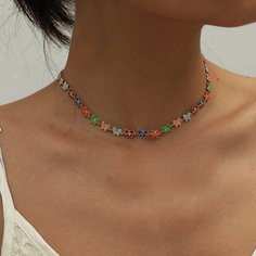 Ожерелье с бабочкой Shein