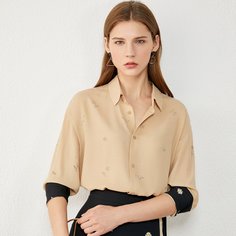 блузка с цветочным принтом Shein