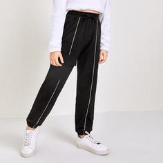 Карман Спортивный Брюки для девочек Shein