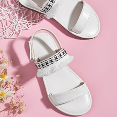 Сандалии с бахромой для девочек Shein