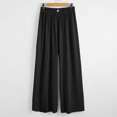 Однотонные широкие брюки Shein