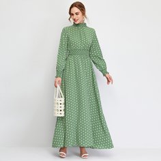 Оригинальное платье в горошек Shein