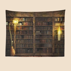 Гобелен с рисунком "книжная полка Shein