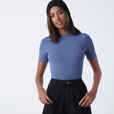 Однотонная футболка Shein