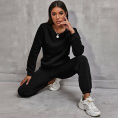 Свитшот и джоггеры на кулиске Shein
