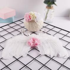 Наряд для фотографии из крыльев и повязки на голову для новорожденных Shein