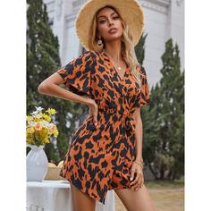 Комбинезон с узлом и принтом Shein