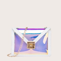 На цепочке Крокодил Стильный Сумка через плечо Shein