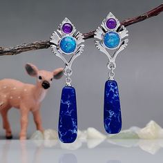 Серьги-подвески в богемском стиле Shein