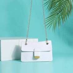 На цепочке Крокодил Элегантный Сумка через плечо Shein