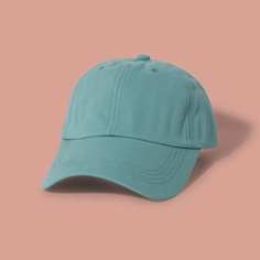 Мужская однотонная бейсболка Shein