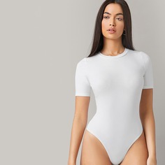Однотонное боди Shein