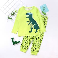 Мультяшный принт милый Домашняя одежда для мальчиков Shein