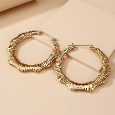 Оригинальные серьги-кольца Shein