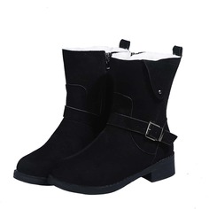 Зимние сапоги с пряжкой Shein