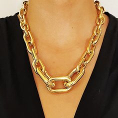 Металлическое ожерелье-цепочка Shein