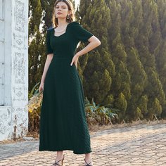 Оригинальное платье с пышным рукавом Shein