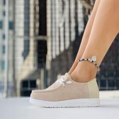 Минималистские кроссовки на шнурках Shein