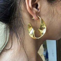 Открытые серьги-кольца Shein