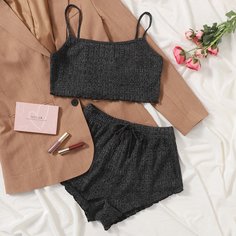 Пижама на бретельках Shein