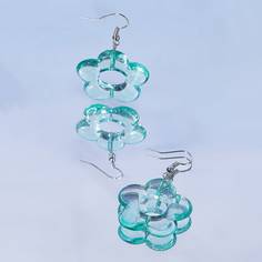 Серьги-подвески с цветком Shein