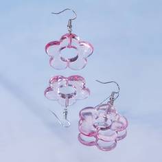 Серьги-подвески с цветком Shein