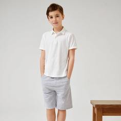 Рубашка-поло и шорты для мальчиков Shein