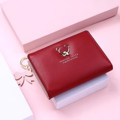 Маленький кошелек с металлическим декором Shein