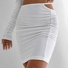 Облегающая юбка со сборками Shein