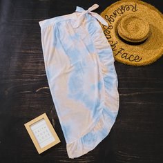 с оборками тай дай Накидки Shein