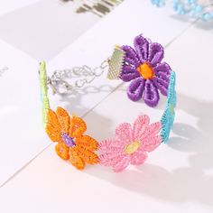 Браслет с цветком Shein