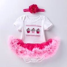 Сетчатое боди и повязка на голову для девочек Shein