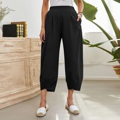 Асимметричные брюки Shein