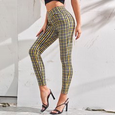 Брюки в клетку Shein