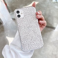 1шт чехол для iPhone с принтом Shein
