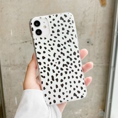 1шт чехол для iPhone с принтом Shein
