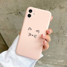 Чехол для iPhone с мультипликационным рисунком Shein