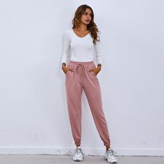 Спортивные брюки на кулиске Shein