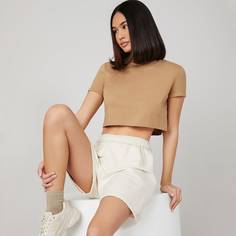 Кроп футболка Shein