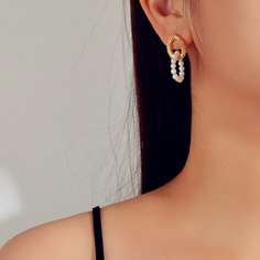 Серьги с искусственным жемчугом Shein