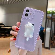 Чехол для телефона с кошкой 3D Shein