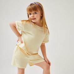 Футболка и шорты для девочек Shein