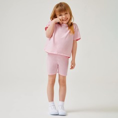 Футболка и шорты для девочек Shein