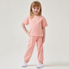 Футболка и спортивные брюки для девочек Shein