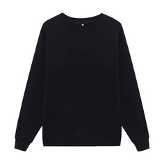 Ровный цвет Повседневный Свитшоты Shein